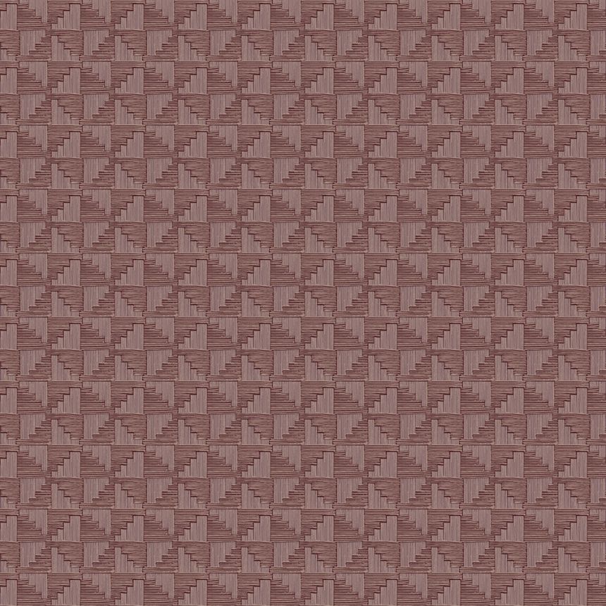 Lila geometrische Retro-Tapete, 333655, Revive, Eijffinger