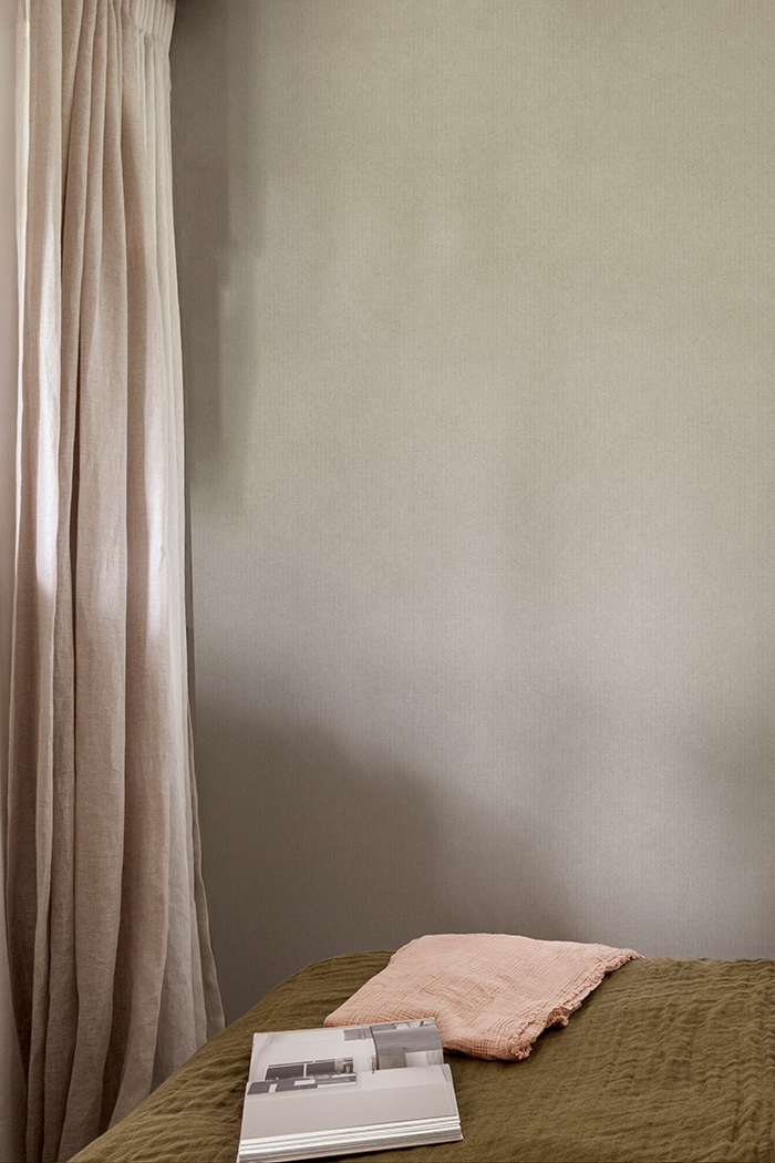 Vliestapete, grau, Stoffimitat, PH1004, Perfect Harmony, Grandeco