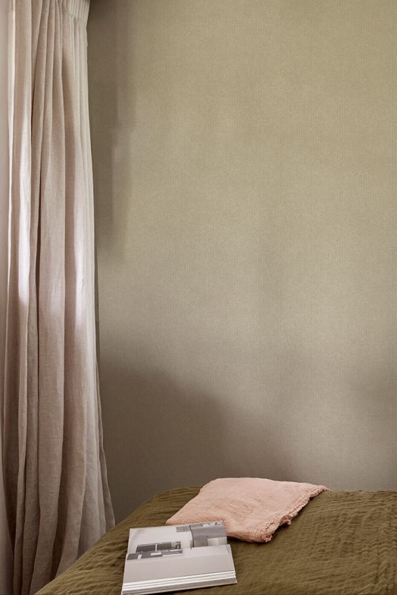 Vliestapete, braungrau, Stoffimitat, PH1005, Perfect Harmony, Grandeco