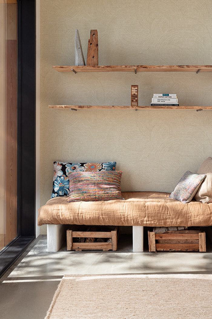 Geometrische Vliestapete, creme, PH3302, Perfect Harmony, Grandeco