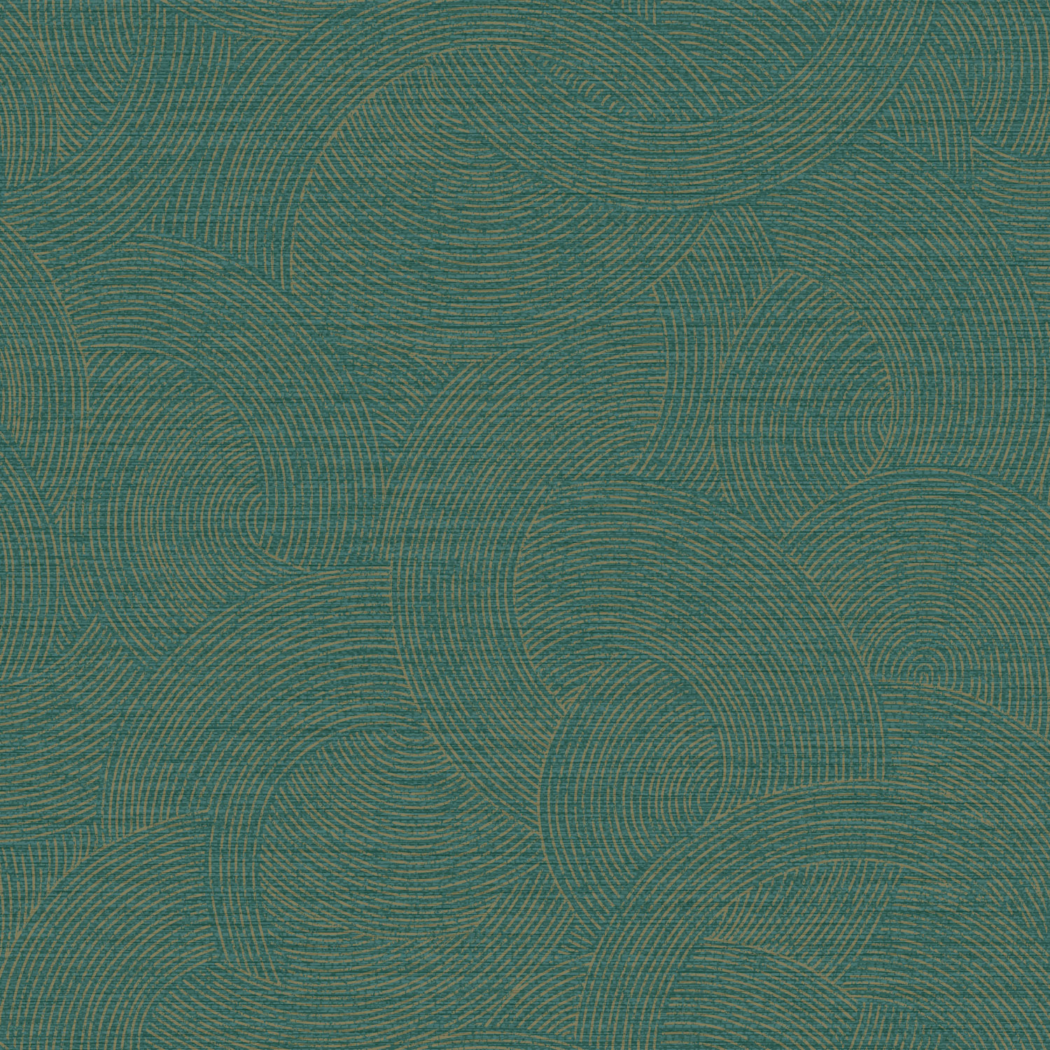 Geometrische Vliestapete, grün-gold, PH3309, Perfect Harmony, Grandeco