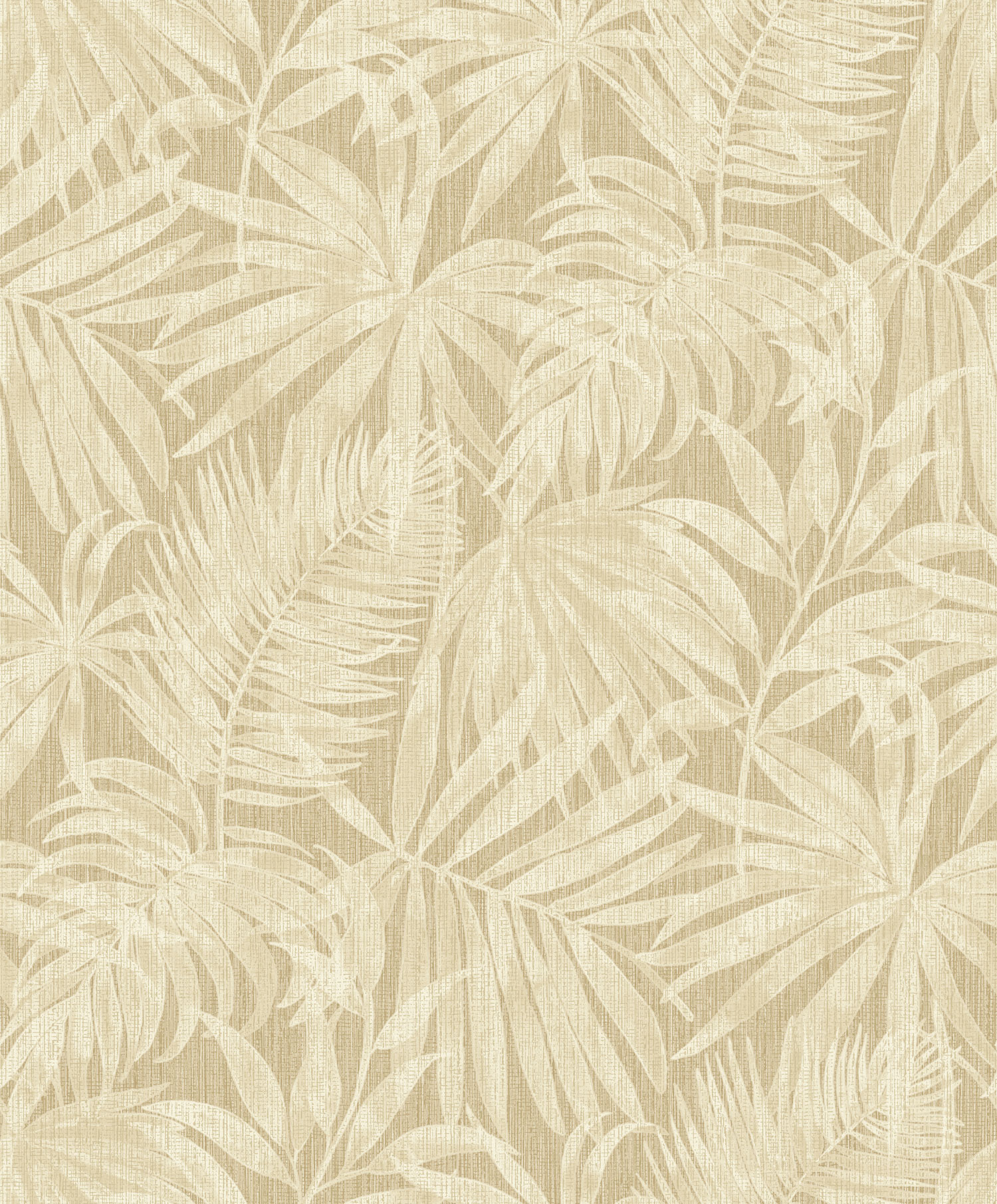 Vliestapete, ocker, Blätter, PH3412, Perfect Harmony, Grandeco