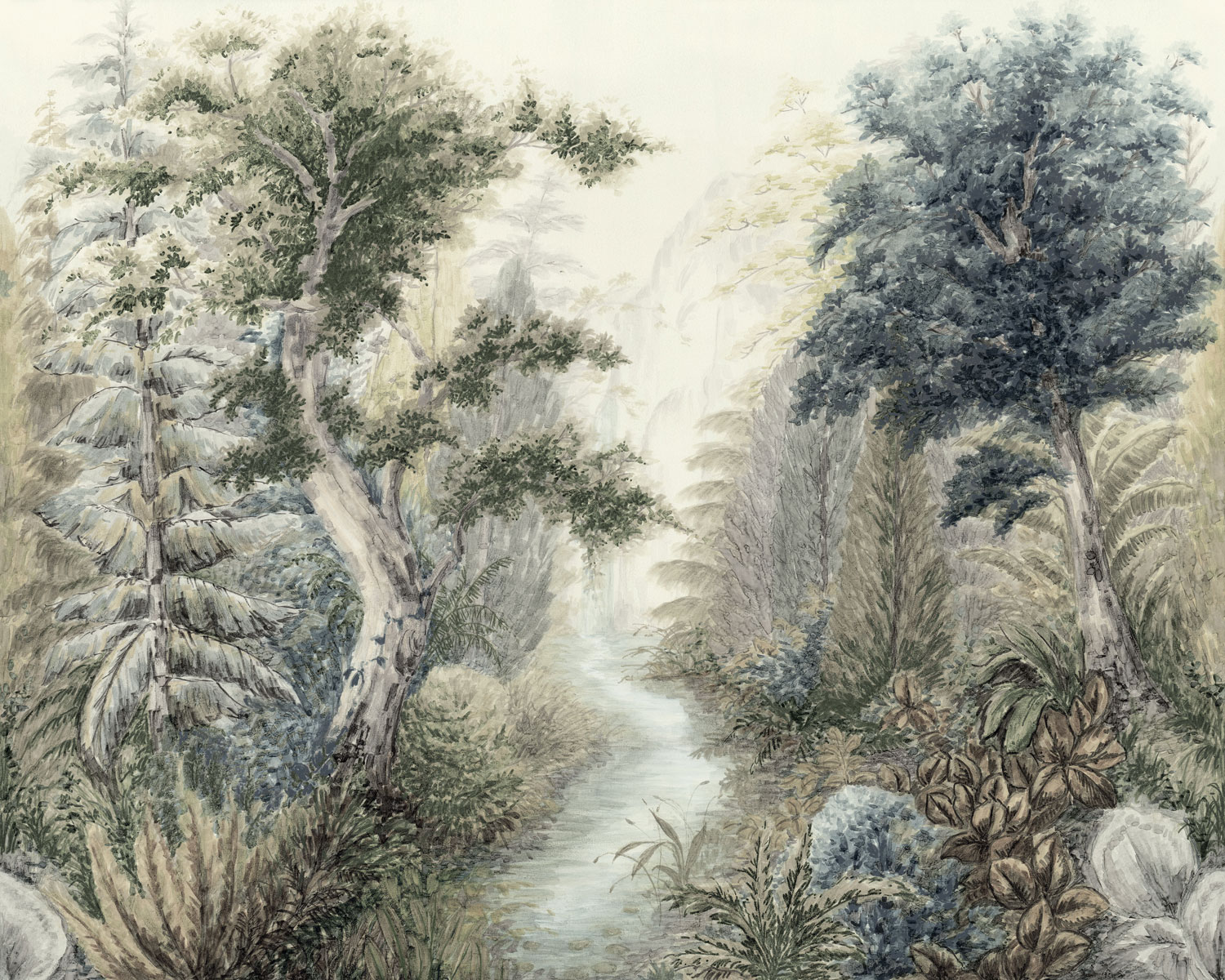 Fototapete, Bäume, Wald, PH6001, Perfect Harmony, Grandeco