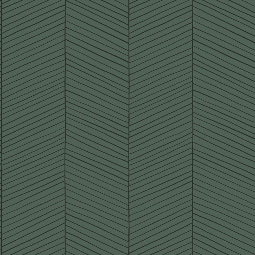 Geometrische Vliestapete, grün, 139307, Bloom, Esta Home