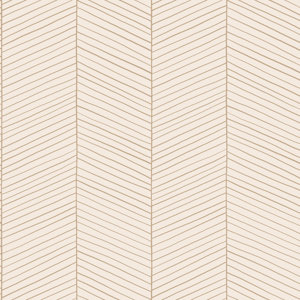 Geometrische Vliestapete, krémová, 139565, Bloom, Esta Home