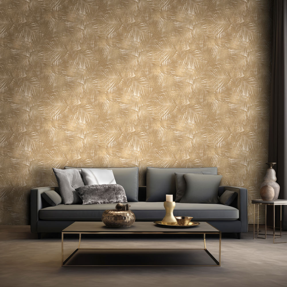 Luxuriöse grau-beige Vliestapete mit Blättern, Z12837, Automobili Lamborghini 3