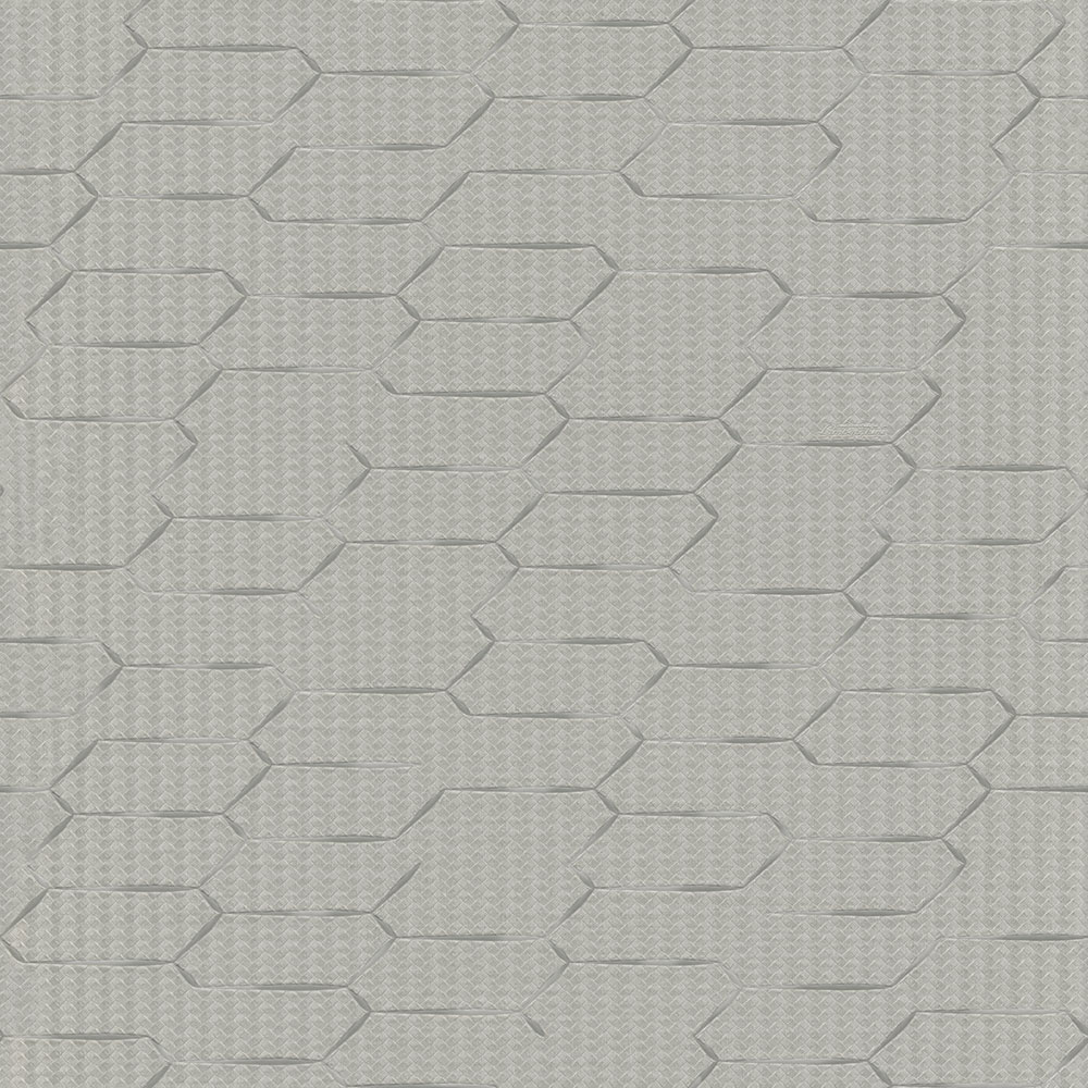 Luxuriöse grau-silberne geometrische Vliestapete, Z12841, Automobili Lamborghini 3