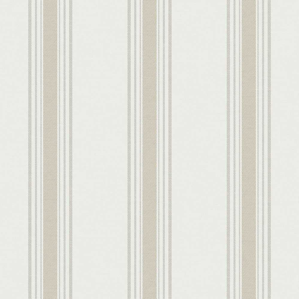 Vliestapete, beige, Streifen,  9810-2, Essential Stripes, ICH Wallcoverings