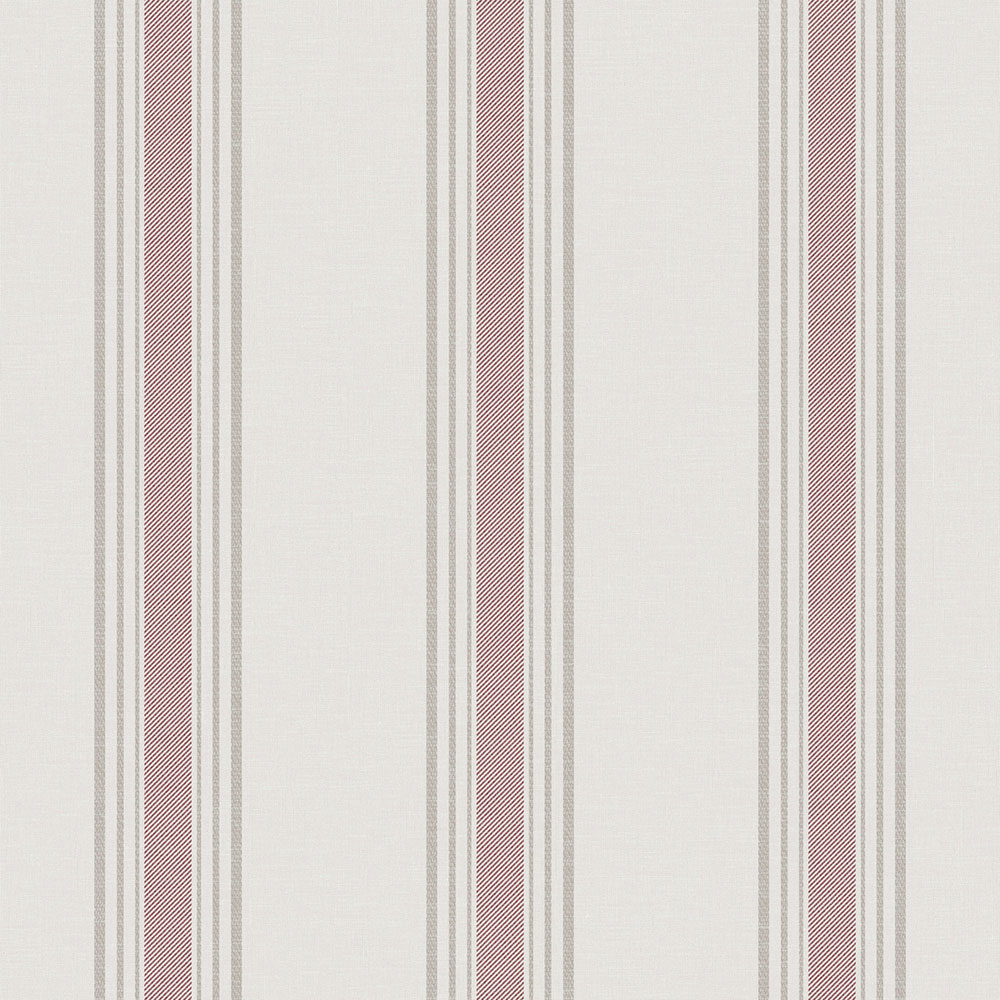 Vliestapete, rosa, Streifen,  9810-5, Essential Stripes, ICH Wallcoverings