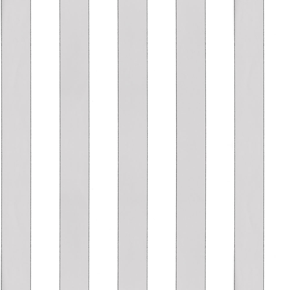 Vliestapete, grau-weiß, Streifen,  5060-2, Essential Stripes, ICH Wallcoverings