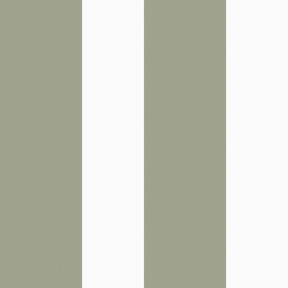 Vliestapete, grün, Streifen,  5062-2, Essential Stripes, ICH Wallcoverings