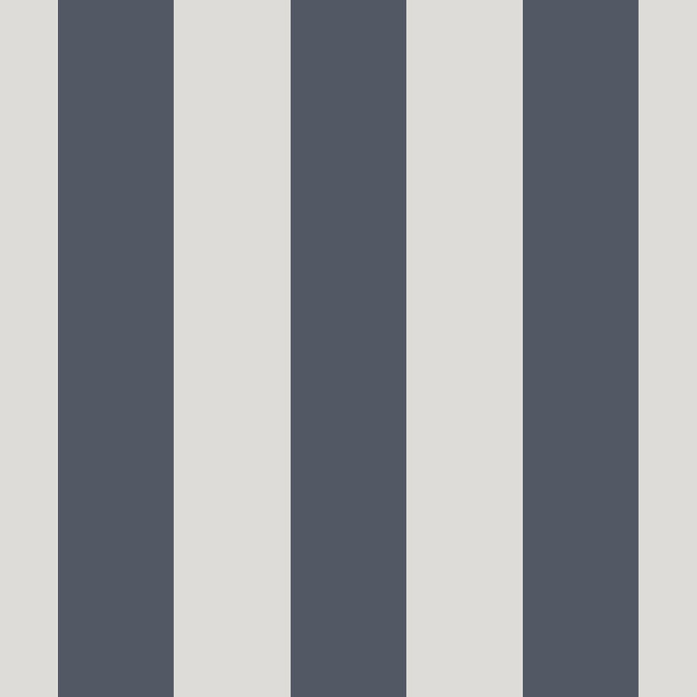 Vliestapete, blau-weiß, Streifen,  9814-1, Essential Stripes, ICH Wallcoverings