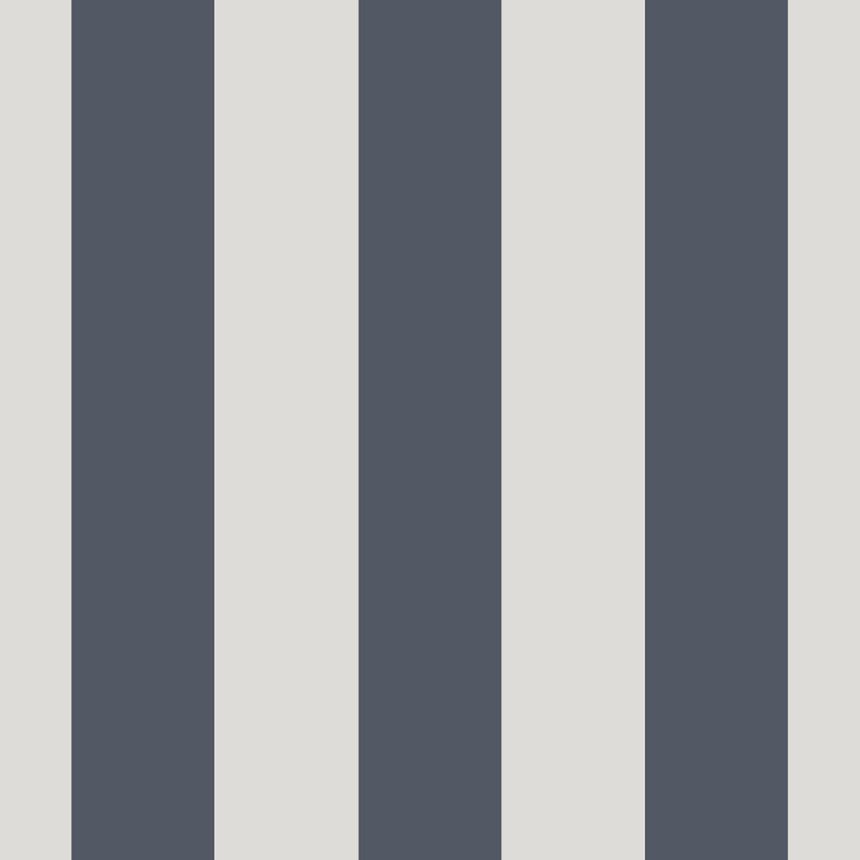Vliestapete, blau-weiß, Streifen,  9814-1, Essential Stripes, ICH Wallcoverings