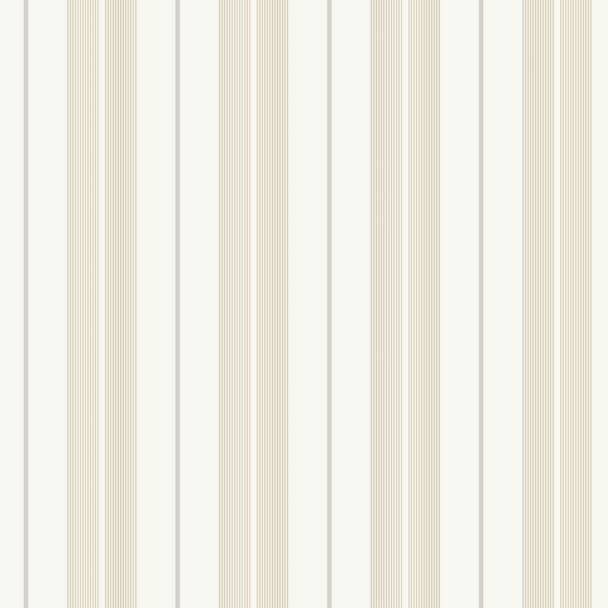 Vliestapete, beige, Streifen,  9815-2, Essential Stripes, ICH Wallcoverings