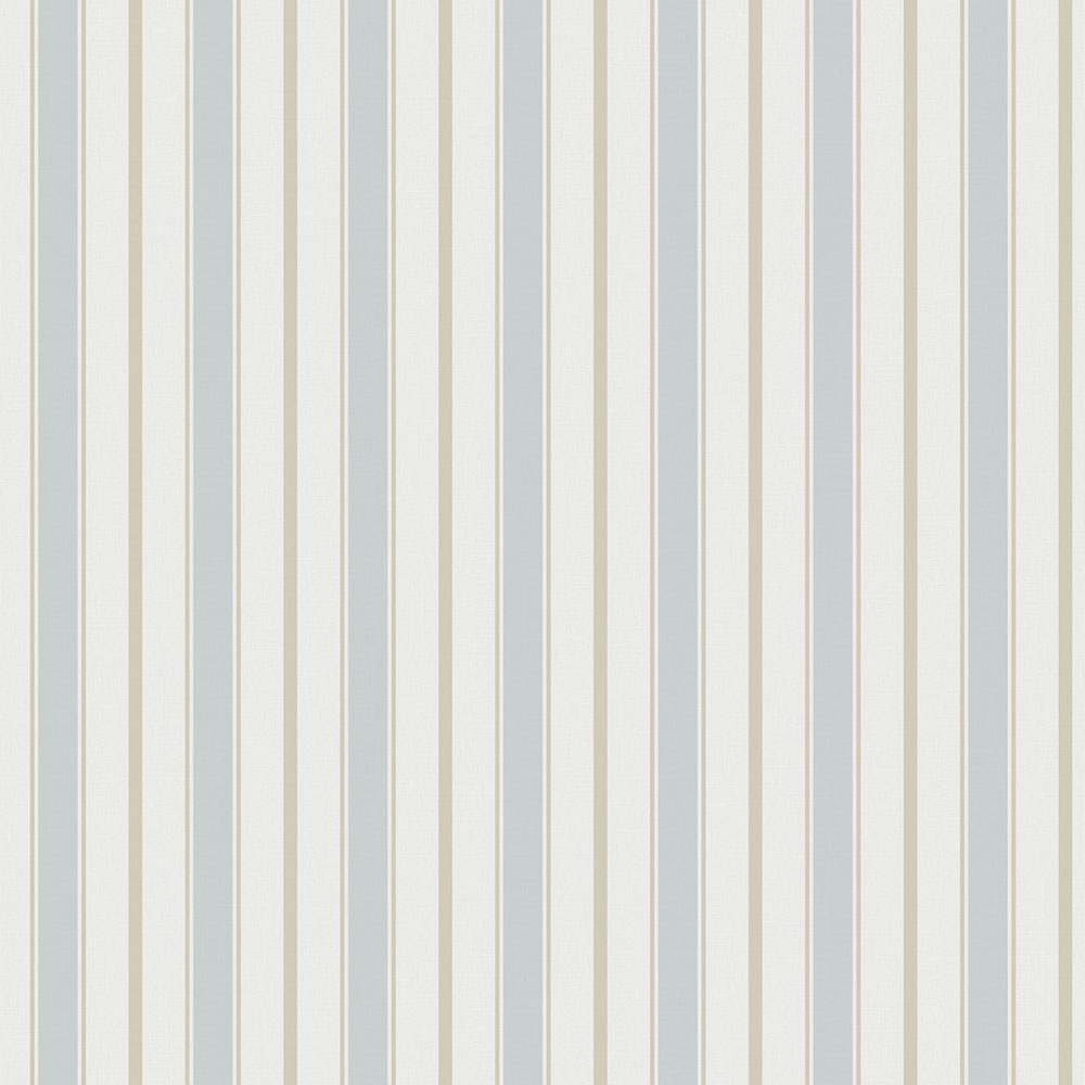 Vliestapete, blau-beige, Streifen,  9816-5, Essential Stripes, ICH Wallcoverings
