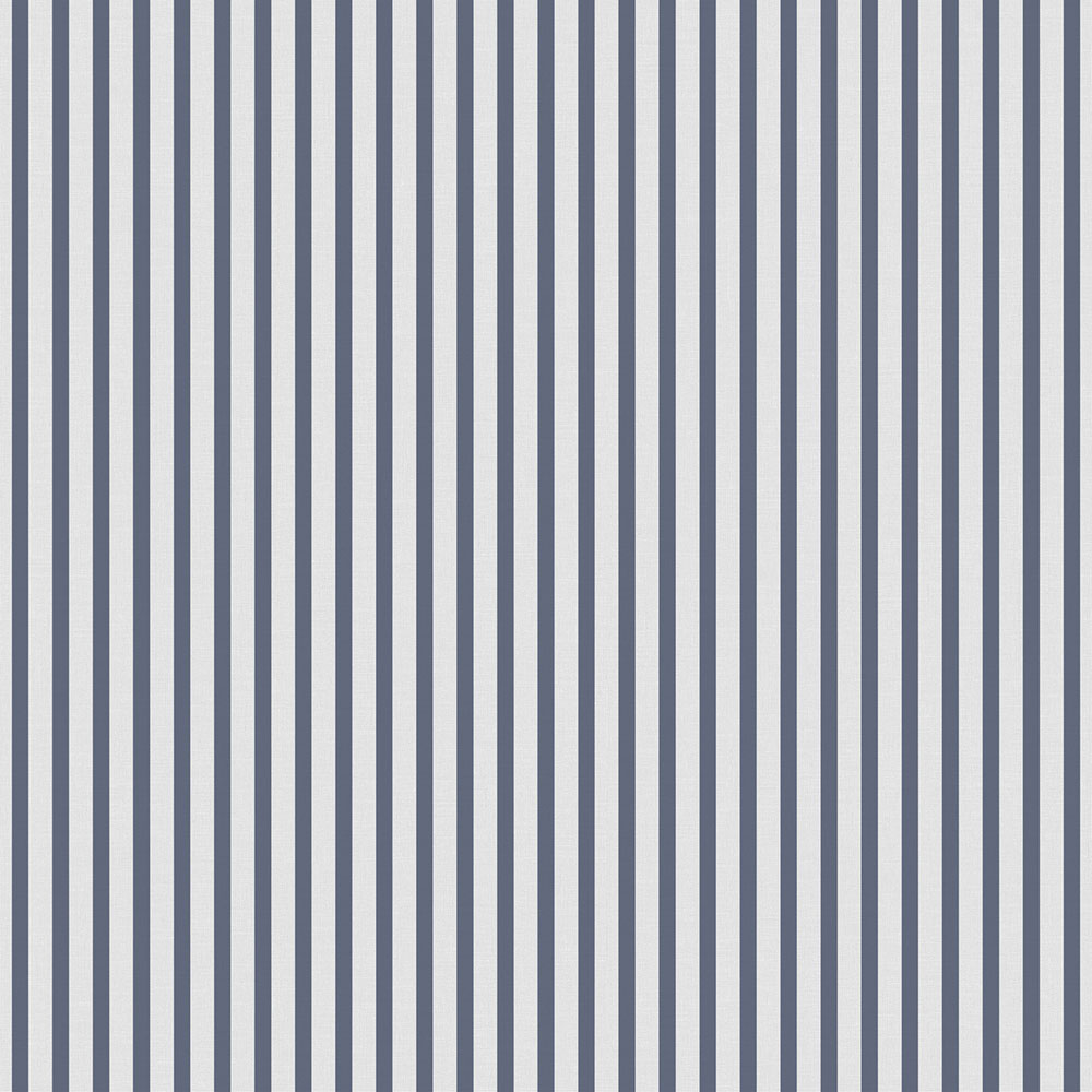 Vliestapete, blau-weiß, Streifen,  9817-1, Essential Stripes, ICH Wallcoverings