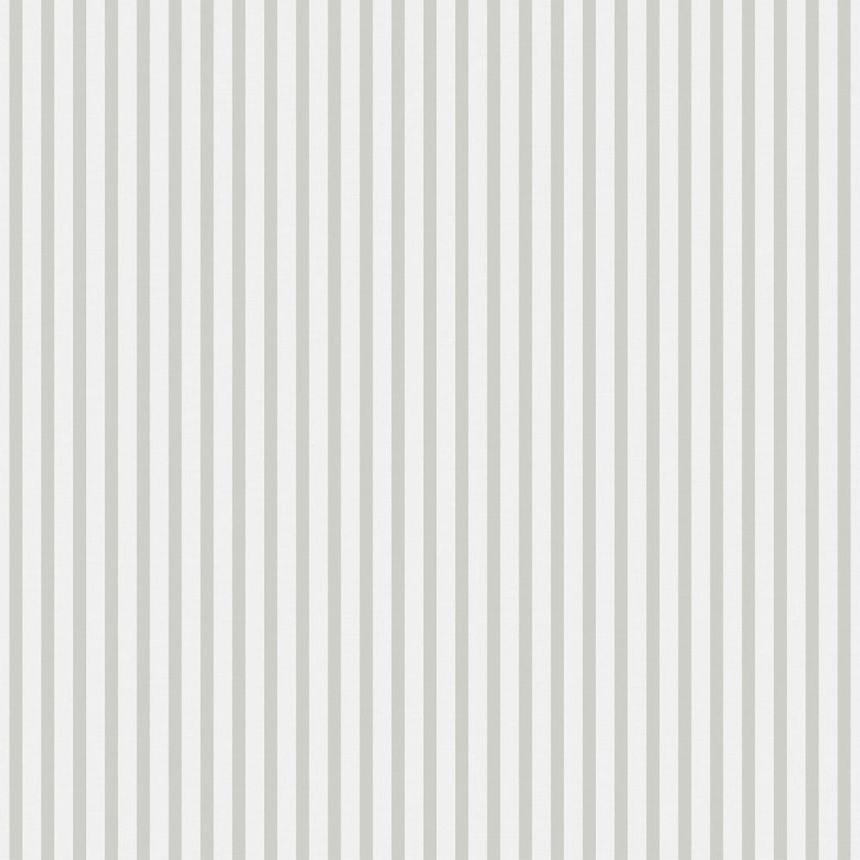 Vliestapete, grau-weiß, Streifen,  9817-3, Essential Stripes, ICH Wallcoverings