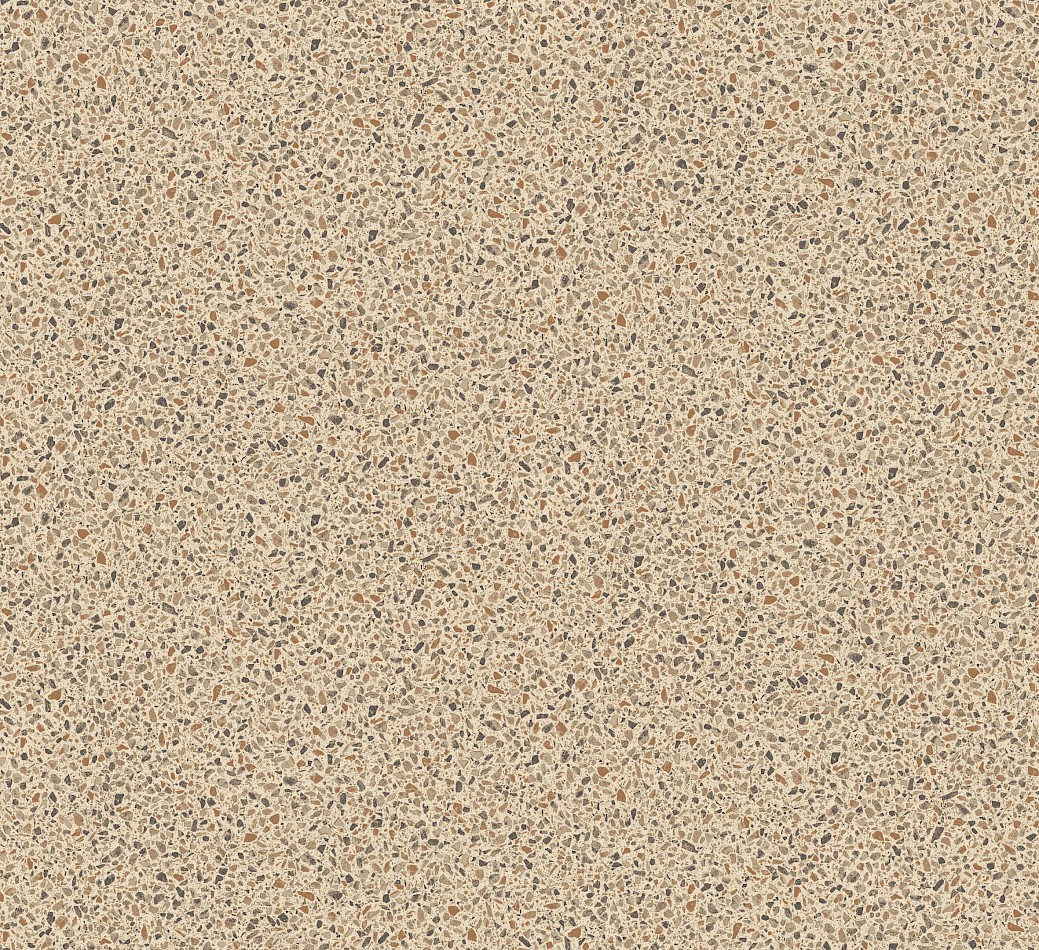 Vliestapete, braungrau, Stein, Terrazzo, ROC006, Rock, Masureel