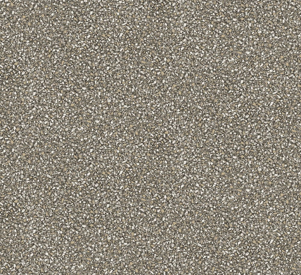 Vliestapete, grau-braun, Stein, Terrazzo, ROC009, Rock, Masureel