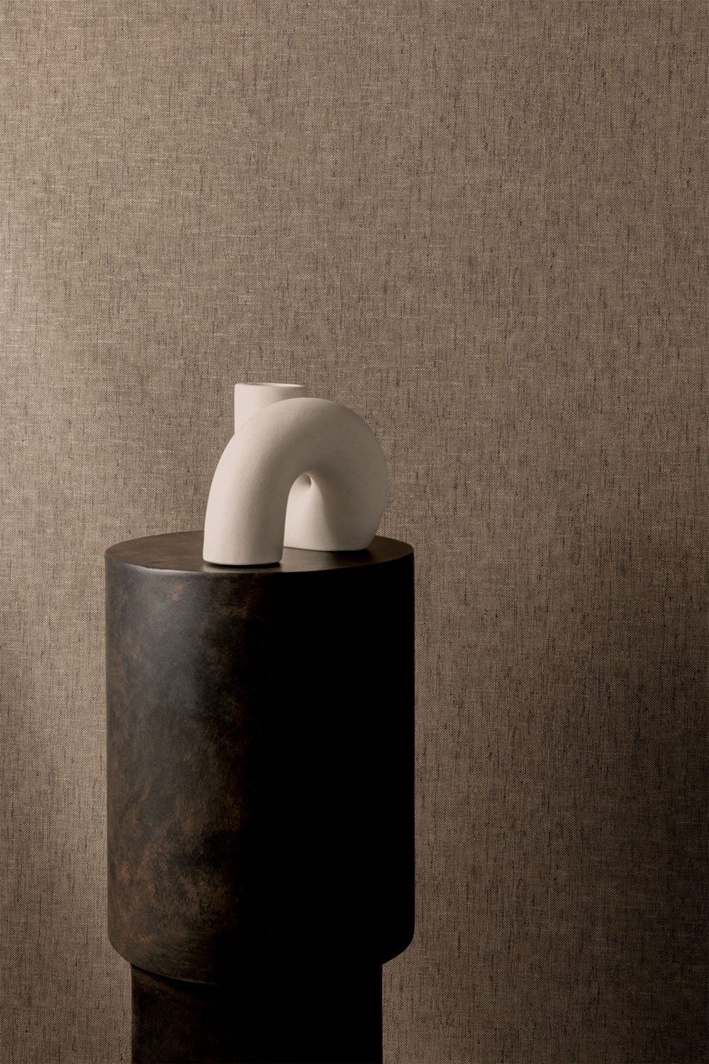 Vliestapete, braun, Stoffimitat, JOY303, Joy, Rhapsody, Masureel