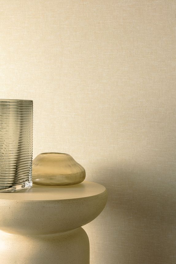 Vliestapete, beige, Stoffimitat, JOY310, Amani, Joy, Rhapsody, Masureel