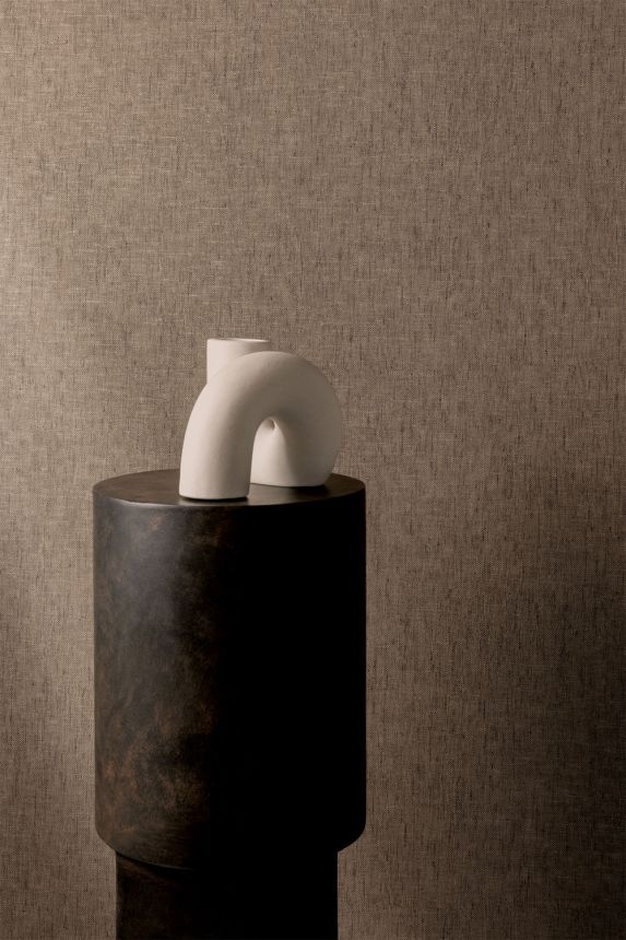 Vliestapete, braun-beige, Stoffimitat, JOY311, Joy, Rhapsody, Masureel