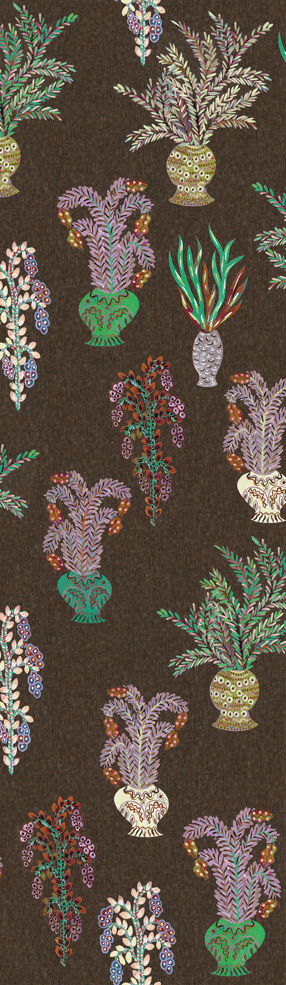 Vliestapete Wandbilder, braun, Blumen, DGJOY1031-260, Joy, Masureel