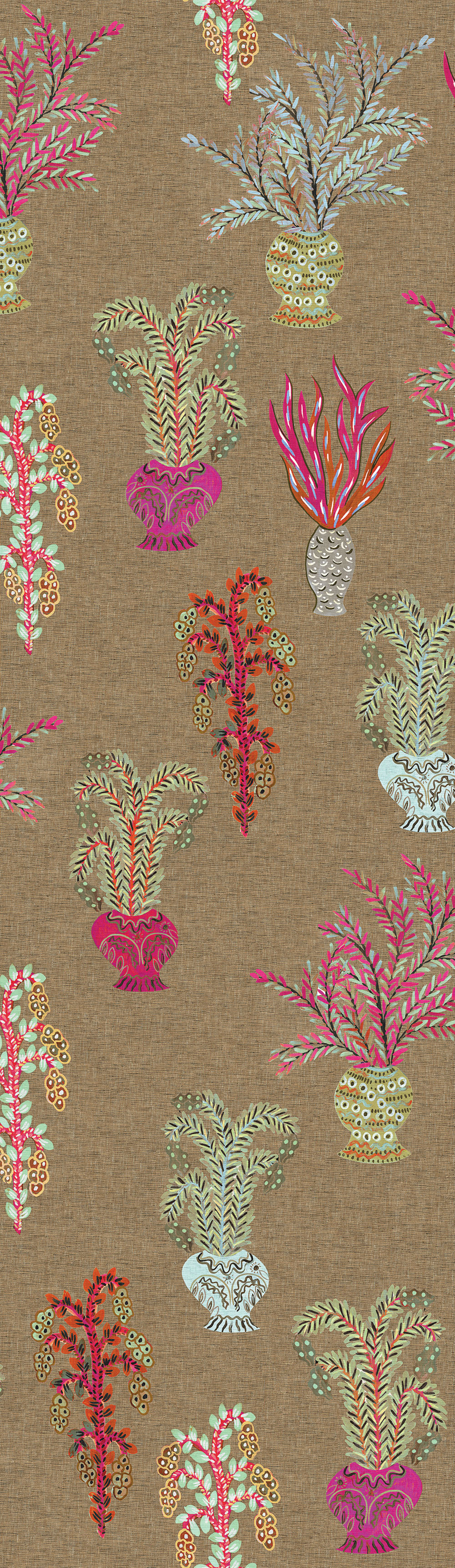 Vliestapete Wandbilder, braun, Blumen, DGJOY1041-260, Joy, Masureel