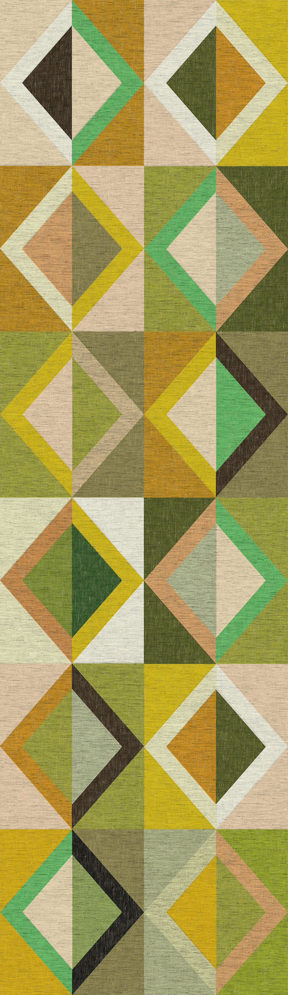 Geometrische Vliestapete Wandbilder, grün, DGJOY4021-300, Joy, Masureel