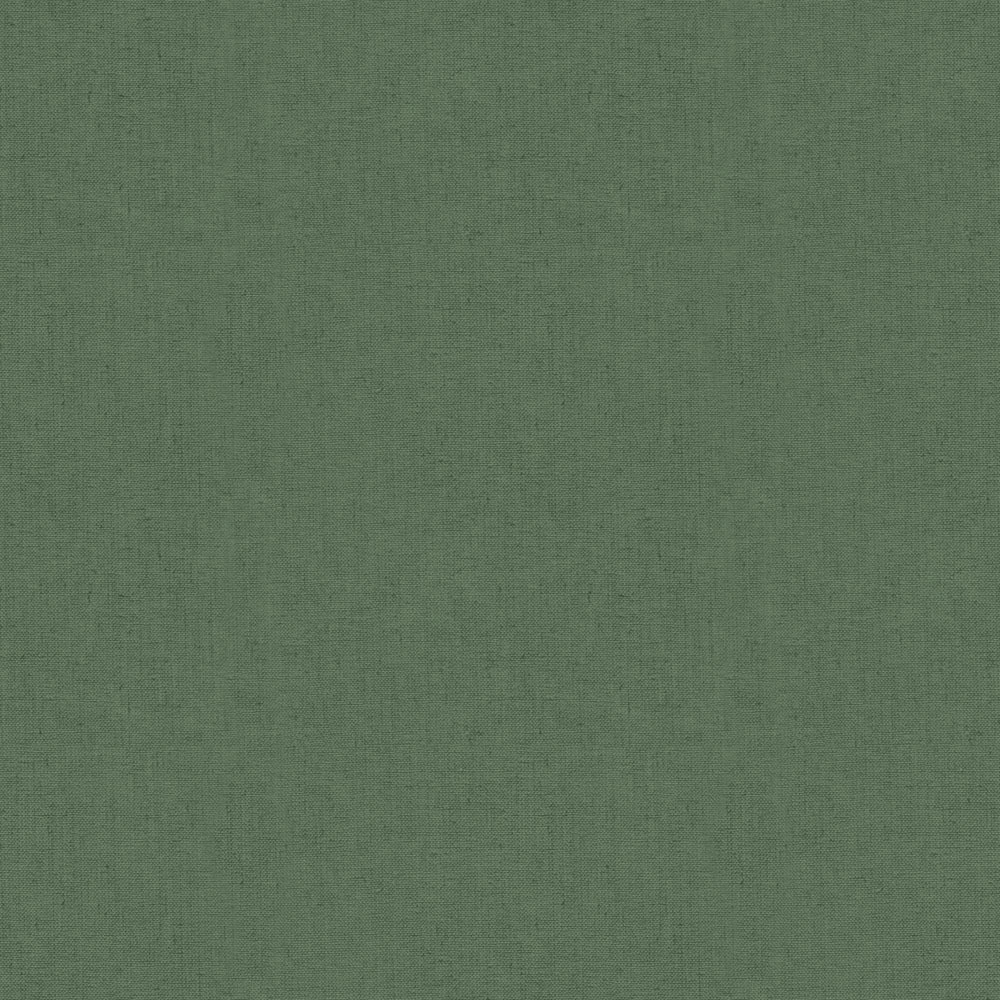 Grüne Vliestapete, Stoffimitat, M1057-7, Mika,  ICH Wallcoverings