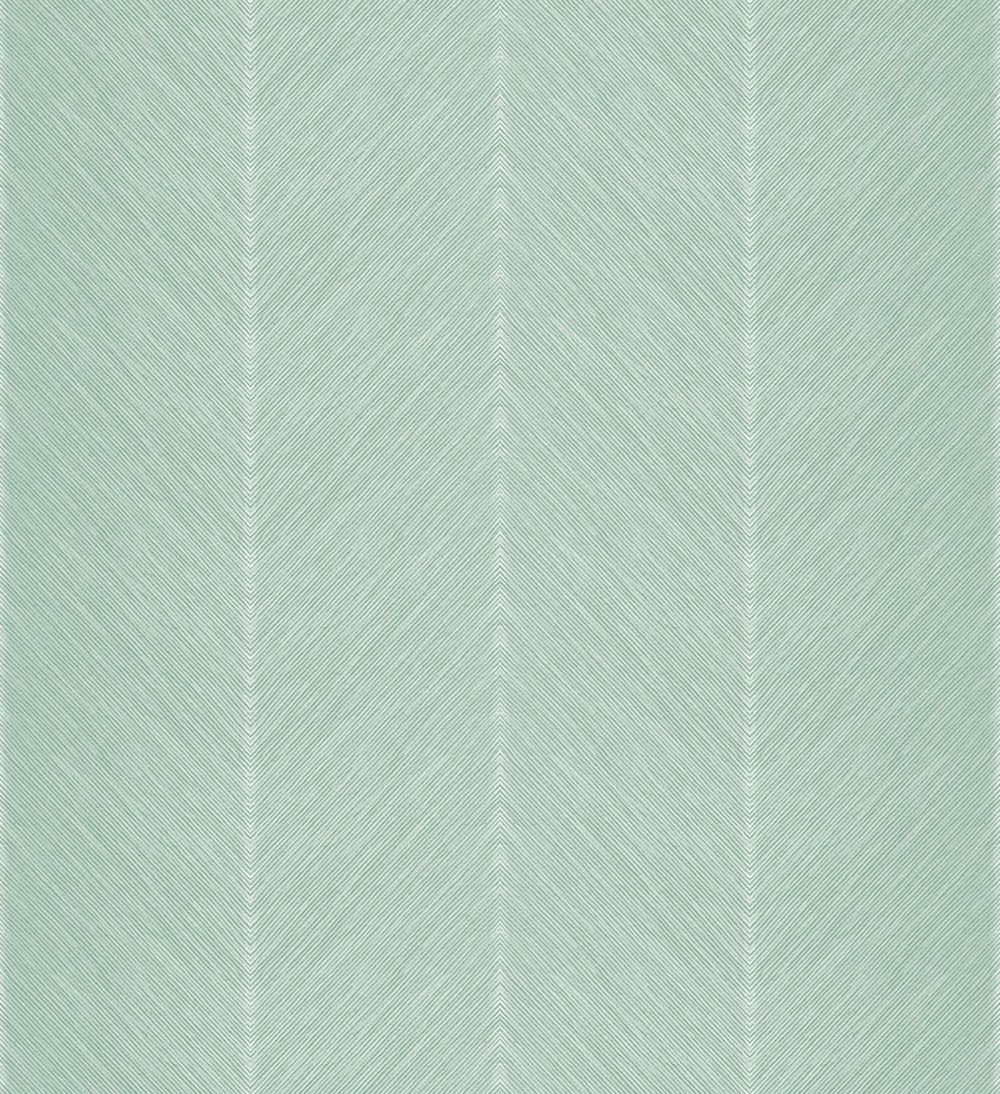 Grüne Vliestapete, Zick-Zack-Muster, M1803-4, Mika,  ICH Wallcoverings