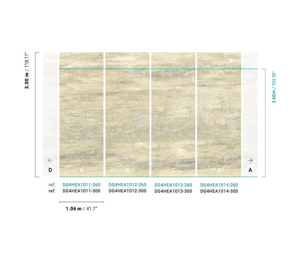 Abstrakte Fototapete, DG4HEA1014-300, Wall Designs IV, Khroma by Masureel