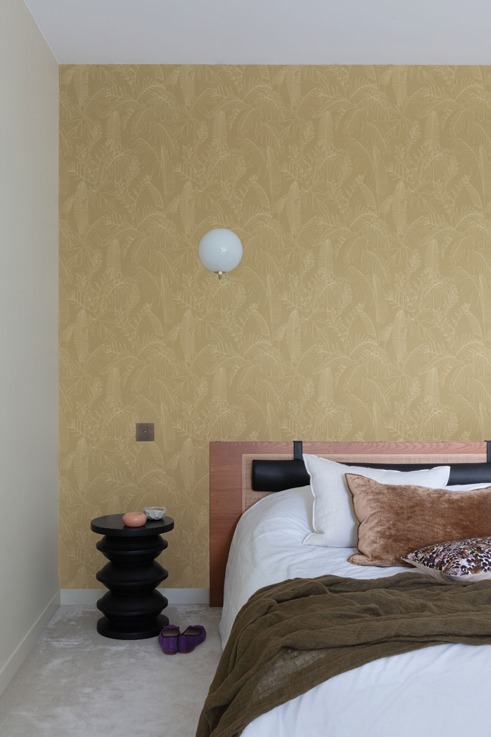 Beige Vliestapete, Blätter, A69302, Vavex 2026