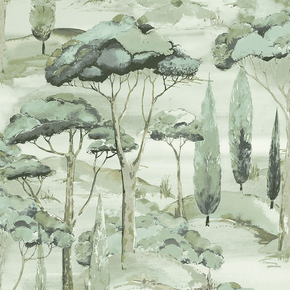 Grüne Vliestapete, Natur, Bäume, A69202, Vavex 2026