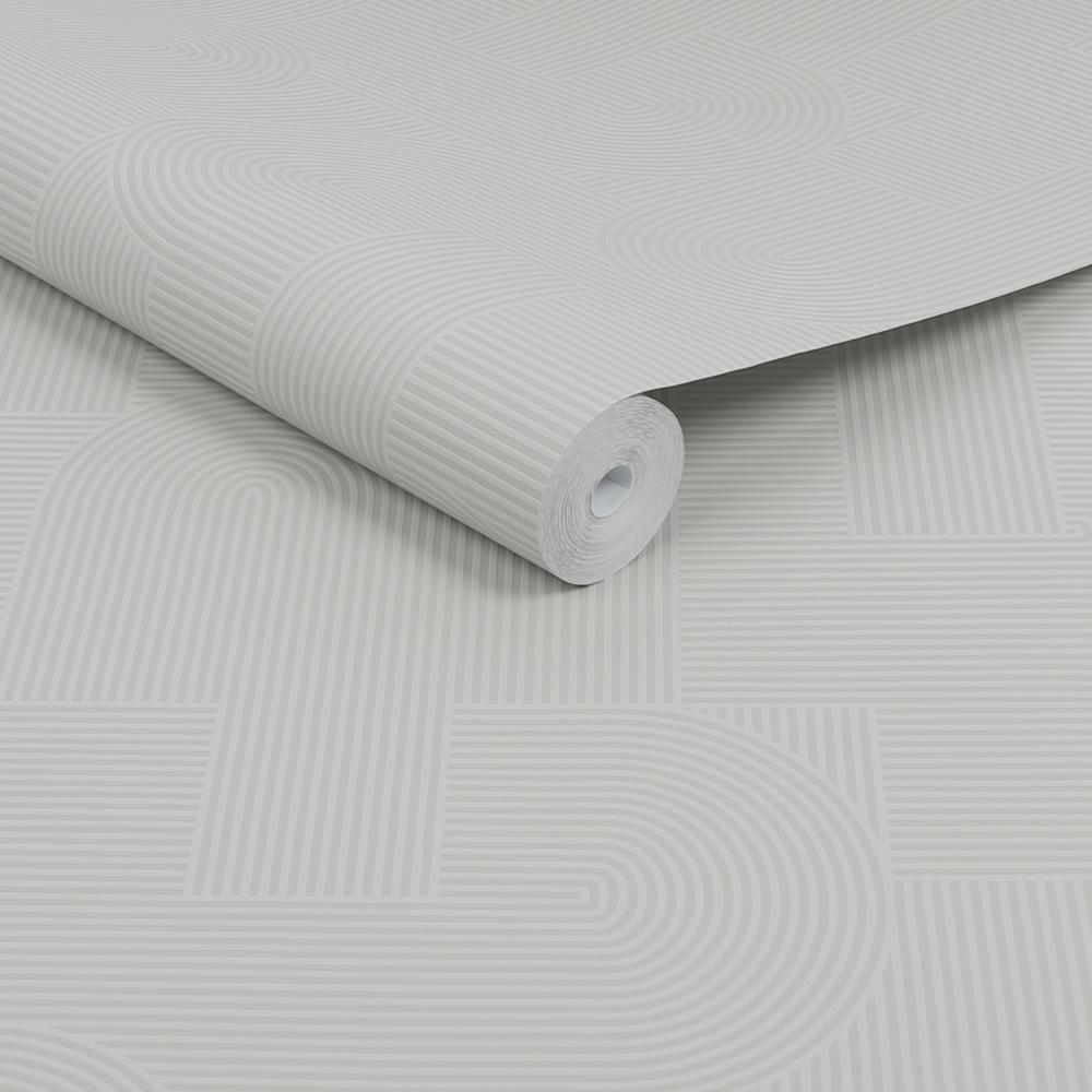 Graue geometrische Vliestapete, 121136, Vavex 2026