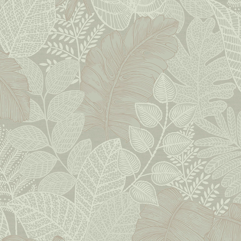 Grüne Vliestapete, Blätter, 122424, Vavex 2026