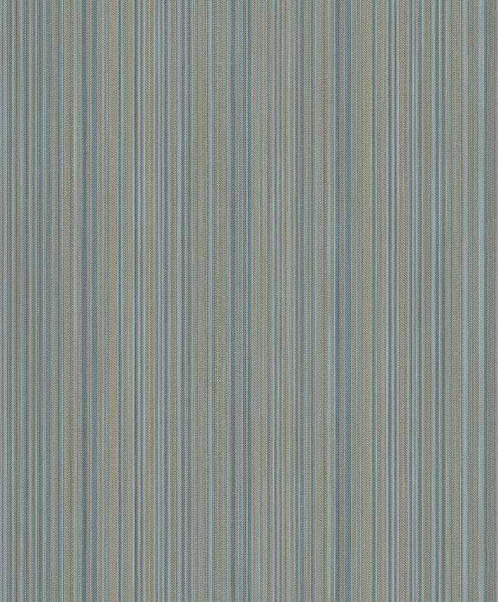 Luxustapete, blau-grau, Stoffimitat, M66501, Venezia, Ugépa