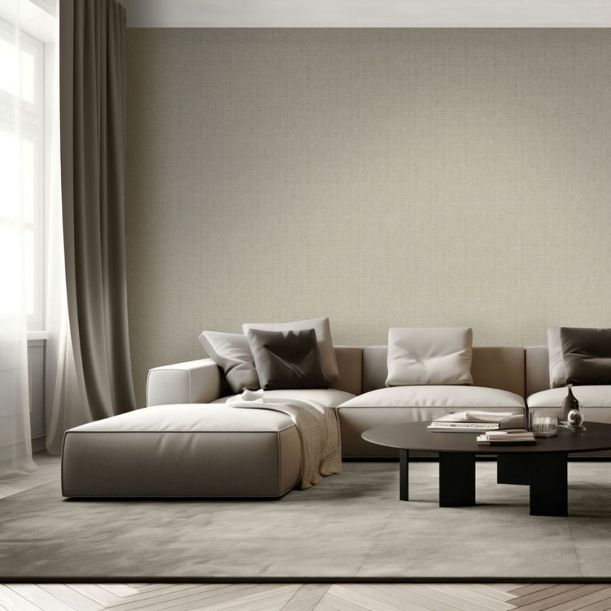 Luxustapete, grau, Stoffimitat, M67308, Venezia, Ugépa