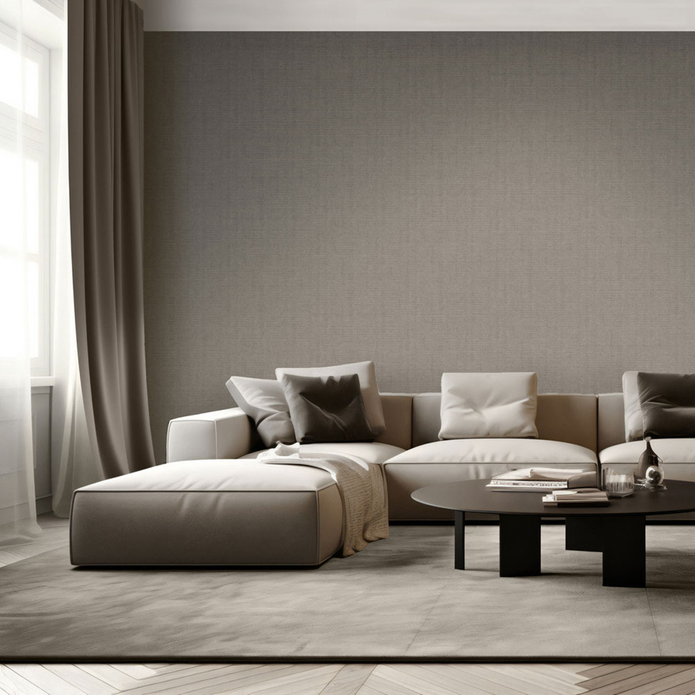 Luxustapete, braun, Stoffimitat, M67388D, Venezia, Ugépa