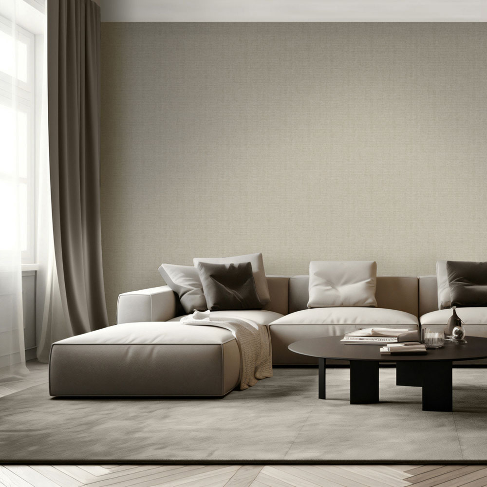 Luxustapete, grau, Stoffimitat, M67398D, Venezia, Ugépa