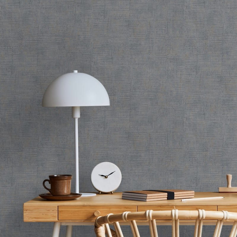 Vliestapete, grau, M32819, Nomade, Ugépa