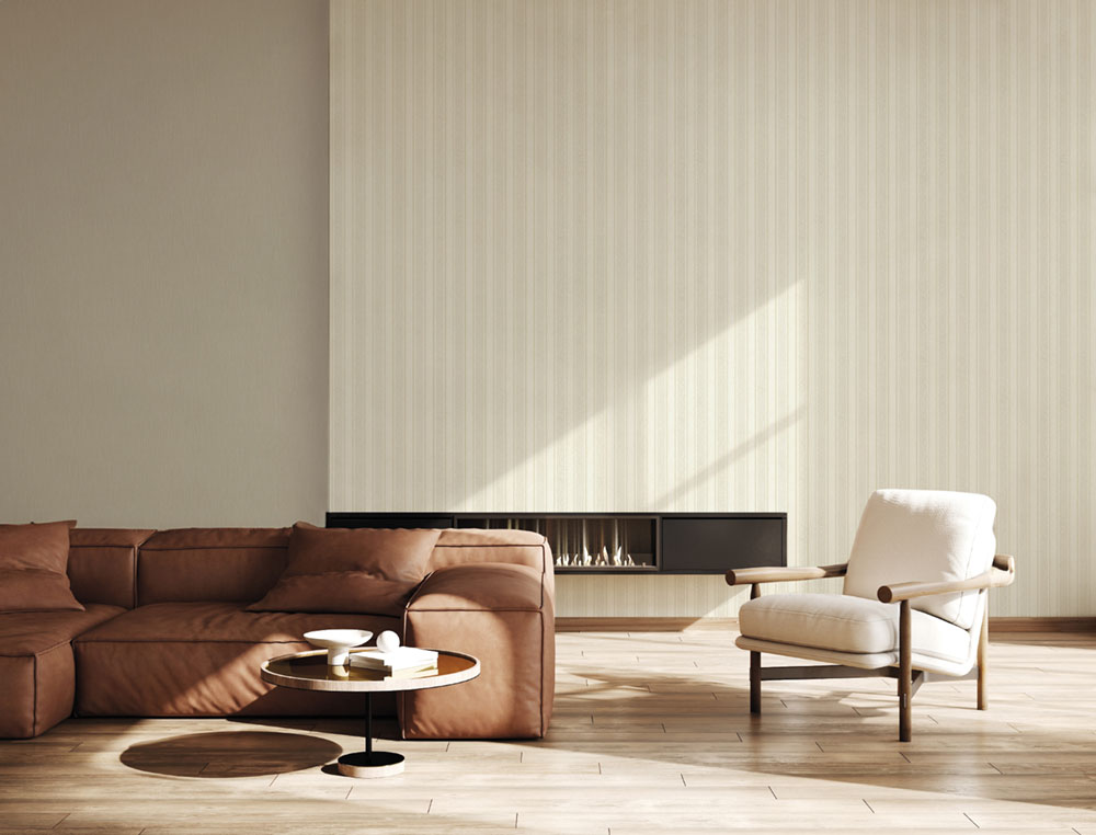 Luxus Vliestapete, grau, Stoffimitat, Z15549, Mini Trend, Zambaiti Parati