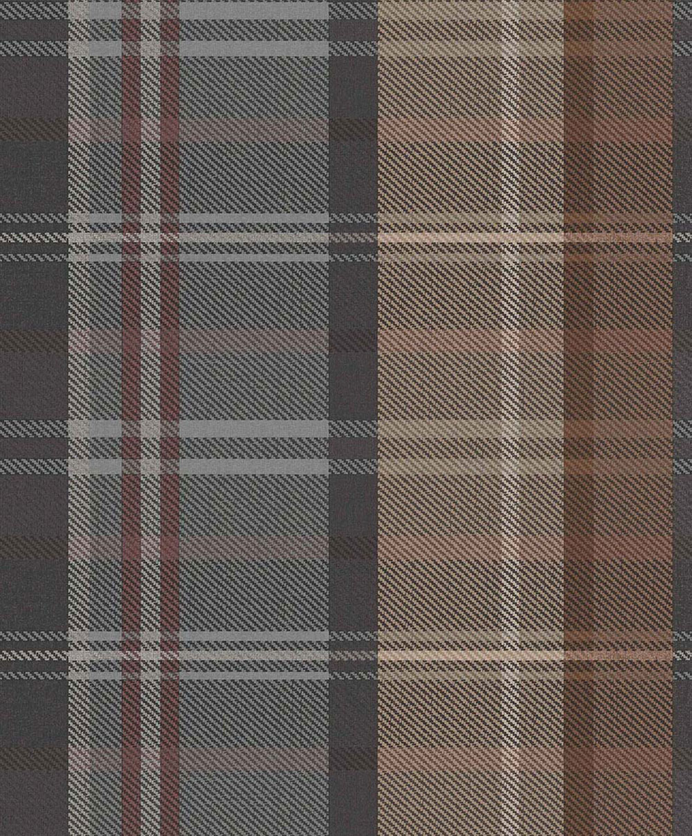 Vliestapete, braun, Stoffimitat, 15567, Botany House, Cristiana Masi by Parato