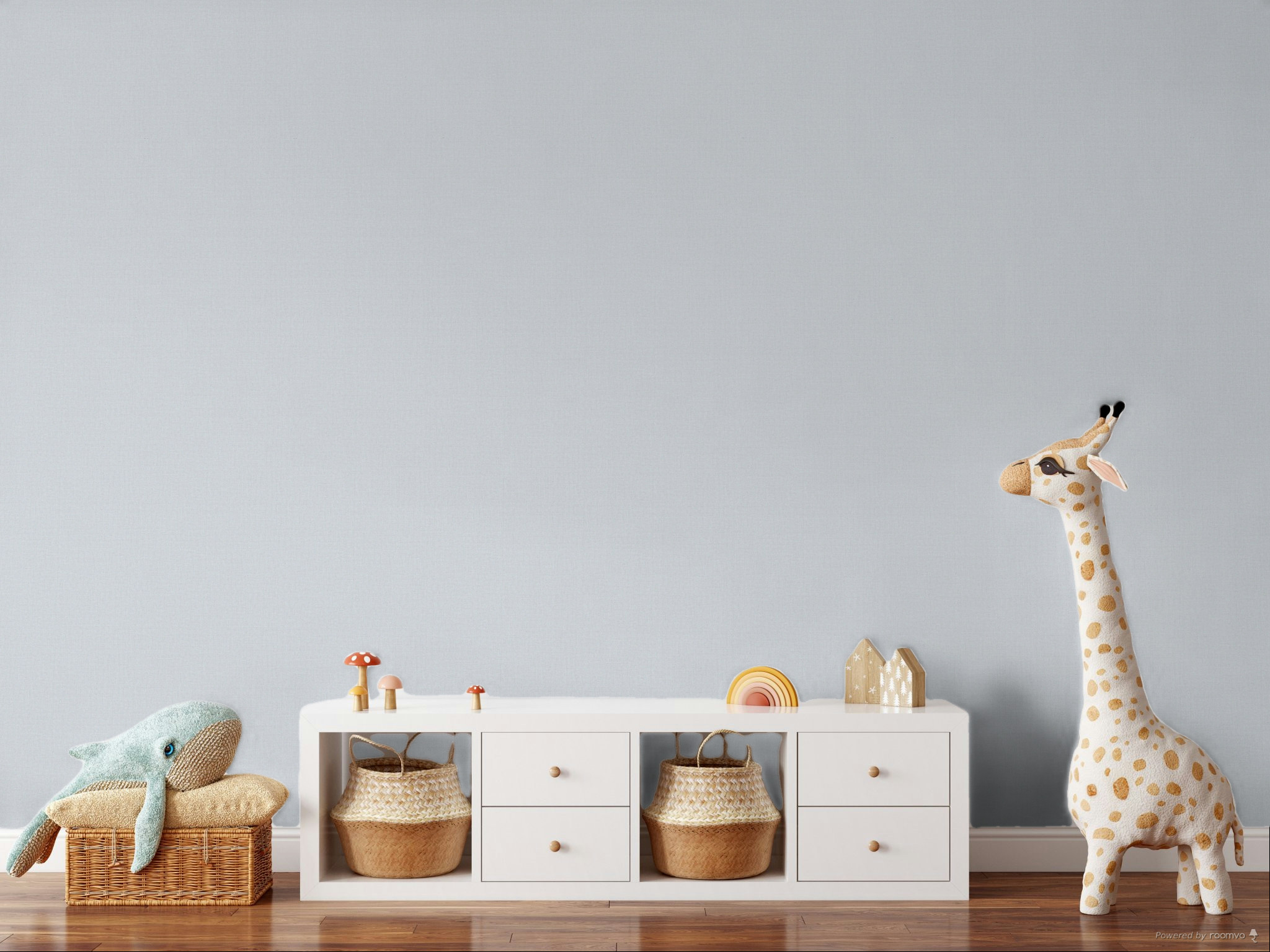 Vliestapete, blau, Stoffimitat, 340616, Linen Look, Eijffinger