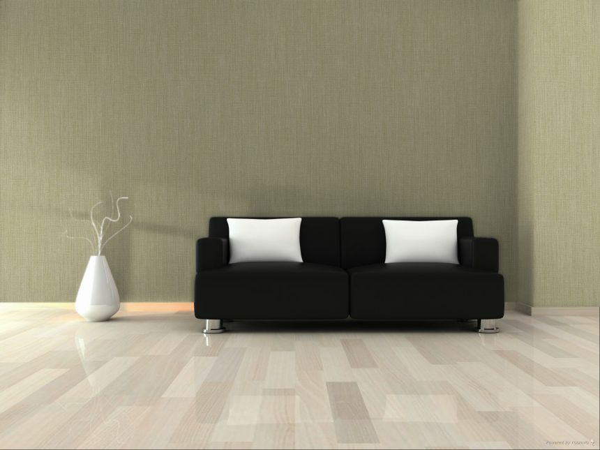 Vliestapete, braun-grün, Stoffimitat, 340523, Groovy, Eijffinger