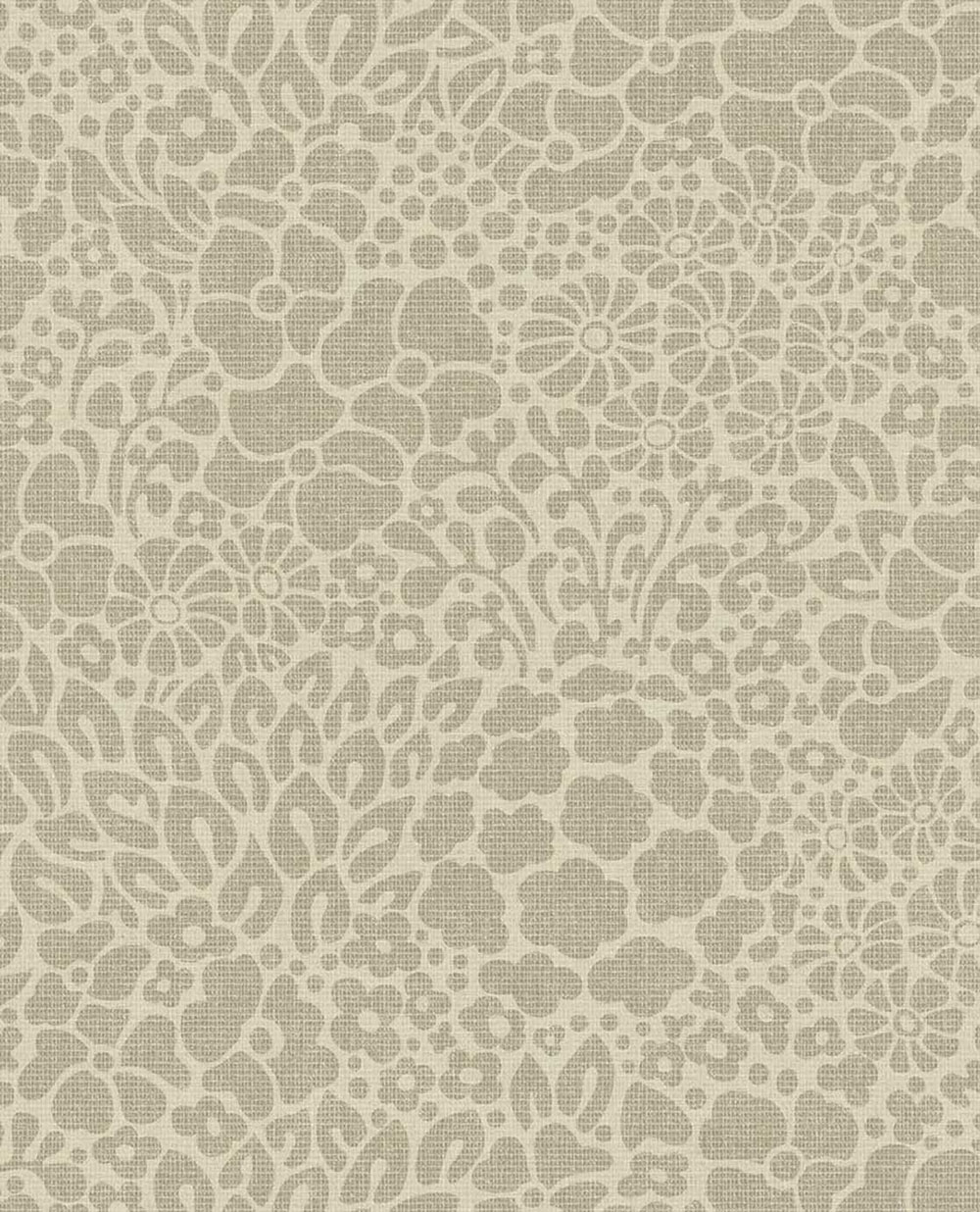 Vliestapete, beige, Blumen, 340551, Groovy, Eijffinger
