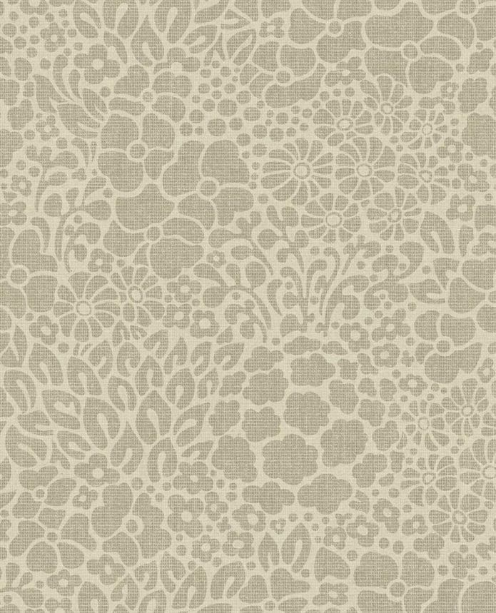 Vliestapete, beige, Blumen, 340551, Groovy, Eijffinger