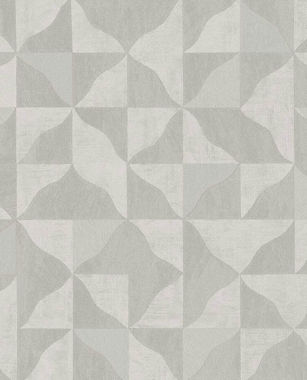 Geometrische Vliestapete, grau-beige, 340321, Sensory Eijffinger