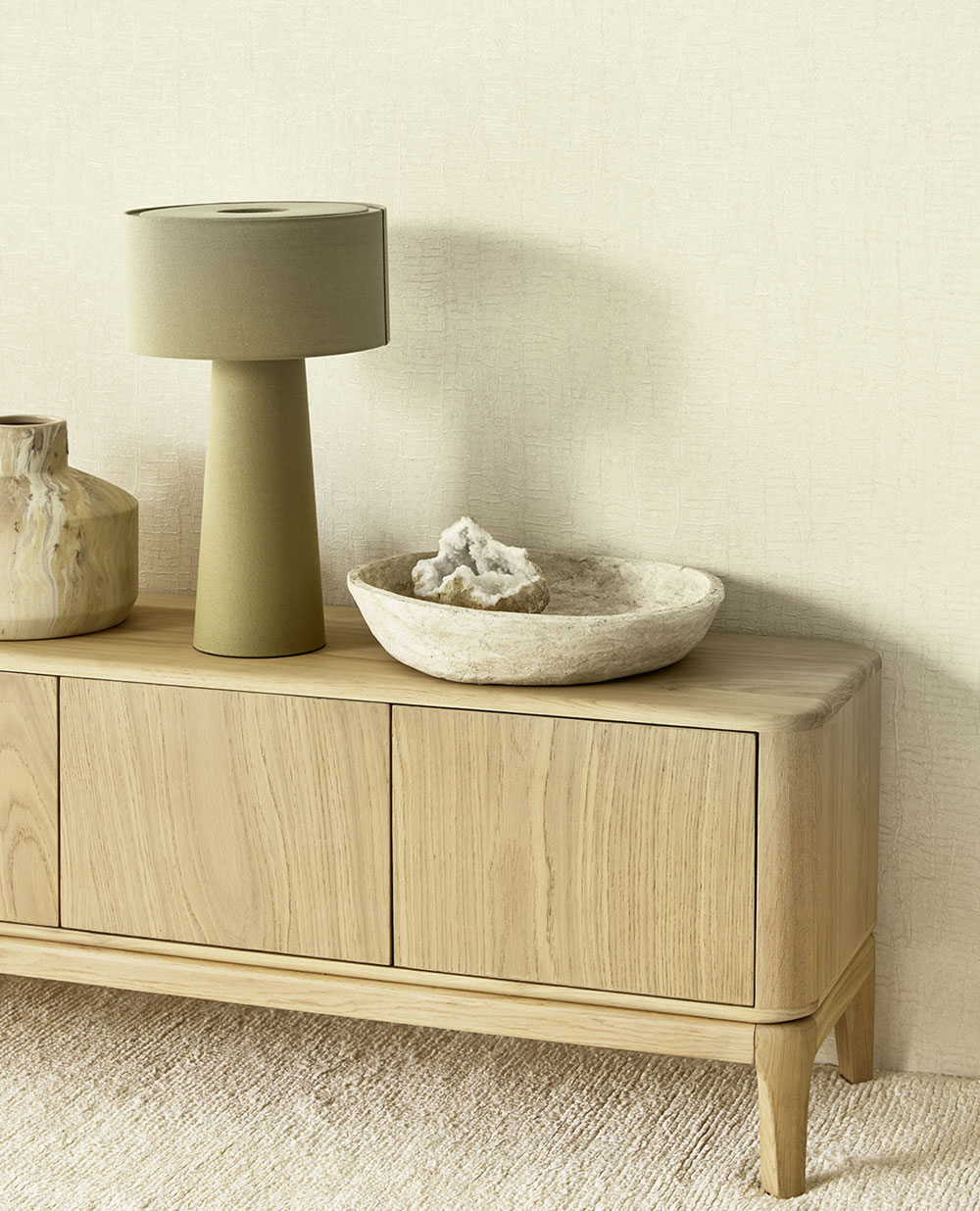 Vliestapete, creme, Struktur, 340331, Sensory Eijffinger