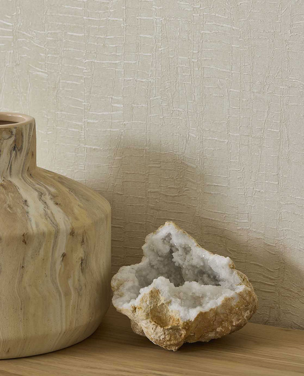 Vliestapete, beige, Struktur, 340333, Sensory Eijffinger